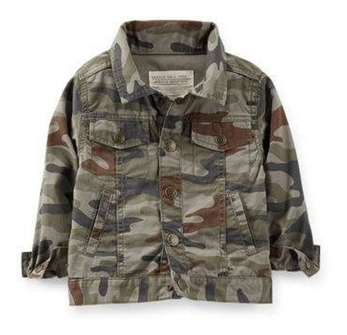 Campera Carters Camuflada Talles 2 Al 12 Original Etiquetas 