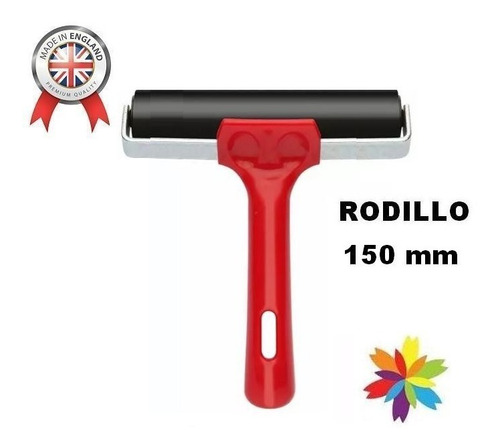 Rodillo Para Grabado Xilografia 150mm Inglaterra Barrio Nort