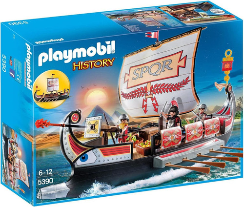 Playmobil 5390 Galera Romana Barco Romanos Playlgh