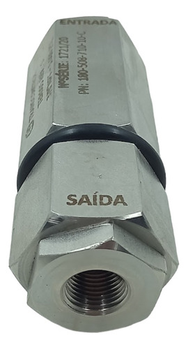 Válvula Esfera Transcontrol Ter005 3/8 Npt 5.000 Psi