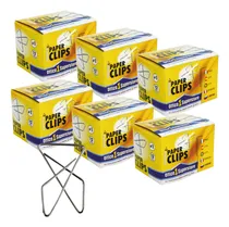 Comprar Clips Mariposa Grande (n1) 65mms Office 1 Pack X6 Cajas
