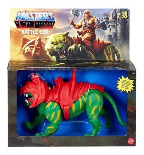 Masters Of The Universe He Man Figura Battle Cat Retro