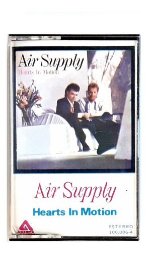  Casete  Air Supply Hearts In Motion   1986  Oka (Reacondicionado)