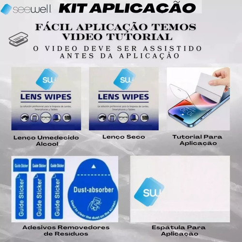 Pelicula Fosca Hydrogel Frente E Verso Galaxy Z Fold 6