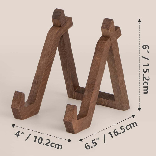 Soporte De Madera Para Platos, Platos Decorativos Para