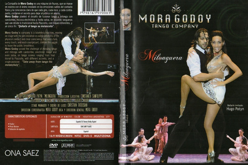 Dvd Mora Godoy   Milonguera 