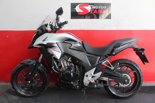 Imagem 4 de 10 de Honda Cb 500 X 500x Cb500x Abs 2015 Branca Branco