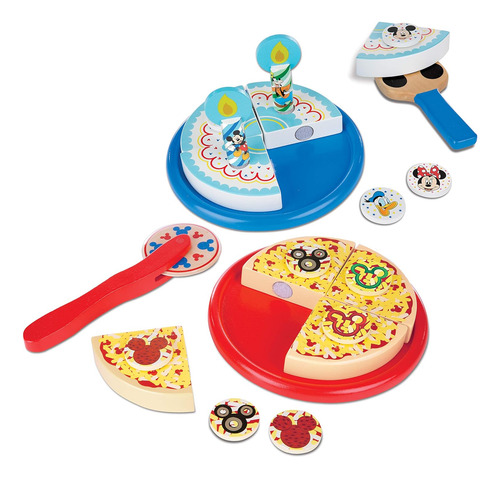 Pastel De Pizza Melissa Doug Mickey Mouse (sioc)