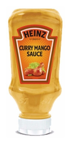 Molho Heinz Curry Mango - Curry De Manga 220ml - Espanha