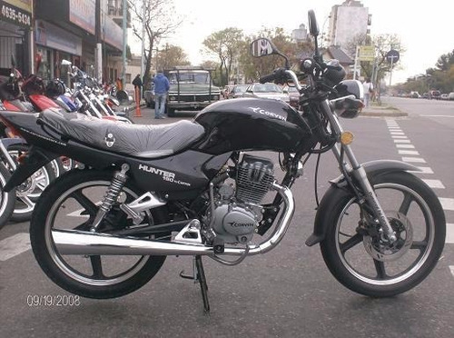Juego Cachas Laterales Corven Hunter 150 Negra - 2r