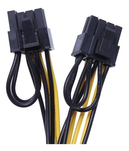 Imagen 5 de 8 de Cable Alimentación Pci-e 8 Pin A Doble 8 (6+2) Pci-e Riser
