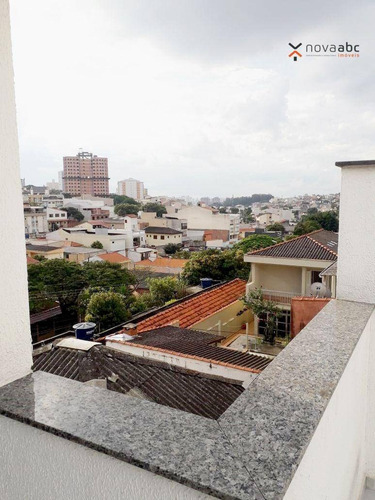 Cobertura Com 2 Dormitórios À Venda, 48 M² Por R$ 350.000,00 - Parque Das Nações - Santo André/sp - Co1154