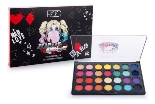 Paleta De Sombra X 28 Colores Harley Quinn Petrizzio