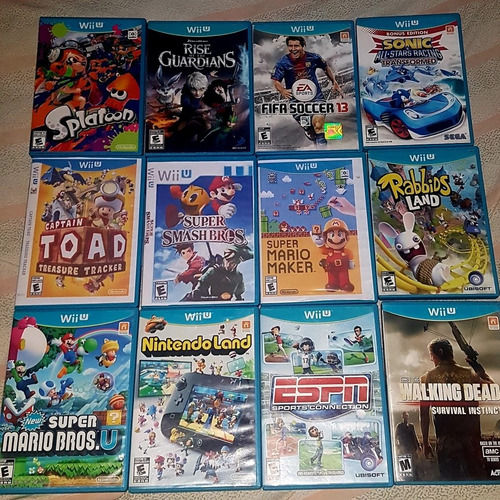 Juegos De Nintendo Wii U Originales Disponible 10 Ver Fotos (Usado)