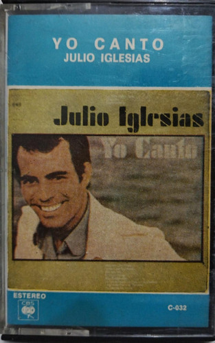 Julio Iglesias  Yo Canto Cassete Argentina 1977