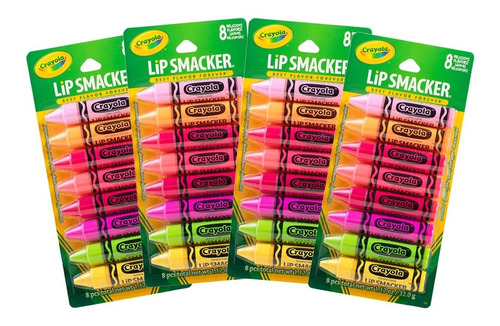 Lip Smacker - 4 Piezas Crayola Party Pack - Bálsamo Labial