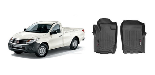 Alfombras Weathertech Fiat Fullback 2015/2020 2ptas