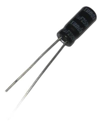 Condensador 1uf, 250v, 105ºc  Empaque De (5 Unidades) 