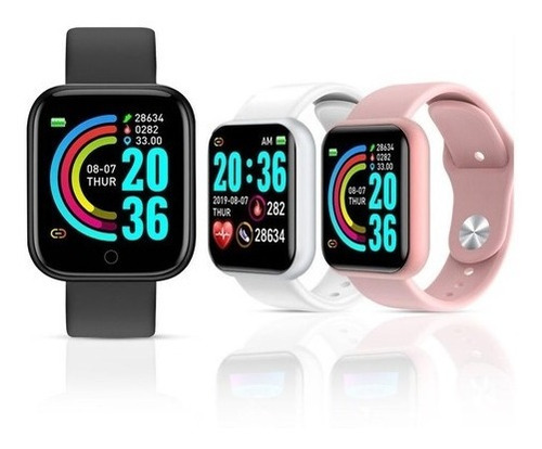 Smart Band Touch Bluetooth Reloj Inteligente D20 Android Fit