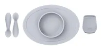 Comprar Platos De Silicona Ezpz First Foods Set Color Pewter First Food Set
