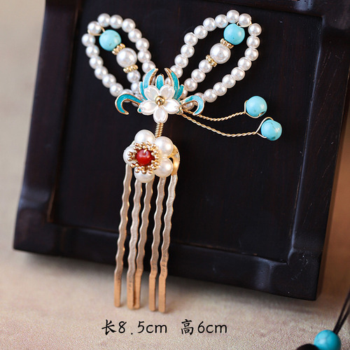 Accesorios Vintage Para El Cabello Hechos A Mano, Estilo Ant
