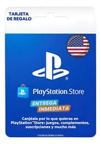 Comprar Tarjeta Playstation Store Network Psn Usa Gift Card Oferta