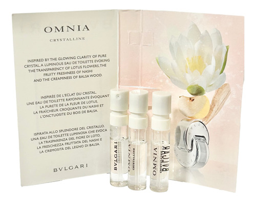 Perfume Bvlgari Omnia Crystalline Edt De 1,5 Ml Para Mujer (