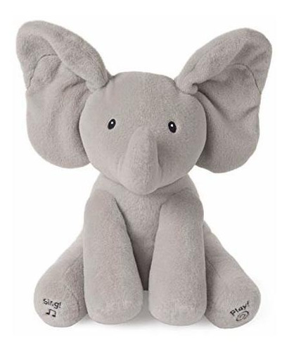 Gund Baby Flappy Animado El Elefante Peluche De Juguete