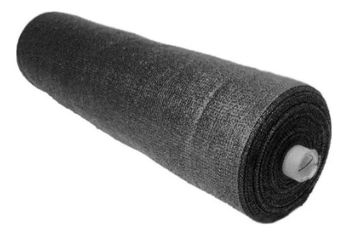 Tejido Media Sombra Negra Al 90% 4mts Ancho X 4mts Largo Negro