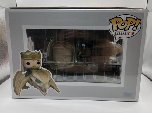 Funko Pop Queen Rhaenyra With Syrax 305 Game Of Thrones (Usado)