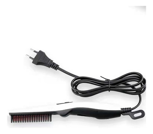 Pente De Estilo Elétrico 2 Em 1, Alisador De Barba