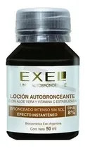 Comprar Loción Autobronceante 8% Color Piel Bronceado Exel X 50ml D