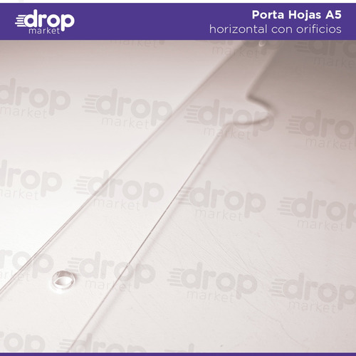Imagen 4 de 10 de Porta Hojas A5 15x21 Sobre Pared Pet Tipo Acrílico X 1 U.