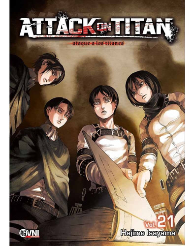 Attack On Titan 21  - Hajime Isayama