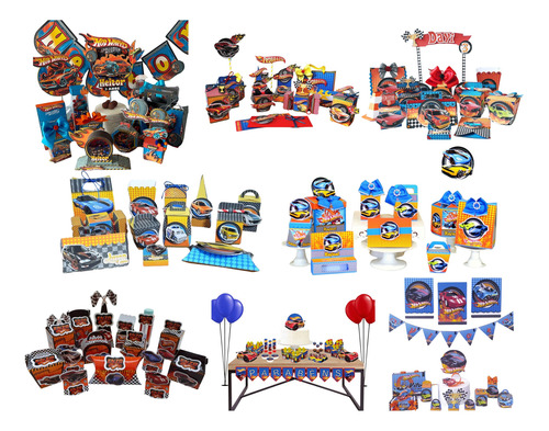 Arquivo De Corte Super Combo Hot Wheels 7 Kits
