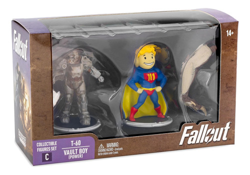 Set De Minifiguras Fallout T-60 Power Armor & Vault Boy 3