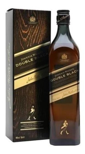 Whisky Johnny Walker Double Black 750 Ml Botella Johnnie