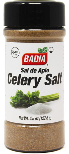 Sal De Apio Badia, Bote 127.6g, Libre De Gluten