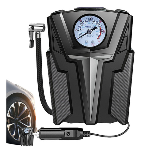 Bomba De Aire Para Coche Eléctrico Inflador De Neumáticos El