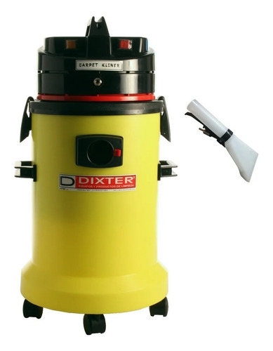 Imagen 2 de 2 de Aspiradora extractora De tacho Dixter Carpet Kliner 311-40 40L amarilla y negra 220V-240V