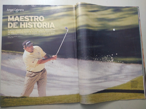 Golf A. Cabrera Gana El Masters De Augusta - El Gráfico 2009