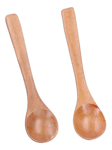 Cuchara De Madera, 10 Piezas, Vajilla Infantil, Mini Condime
