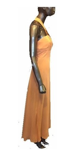Elegante - Vestido Crepe Forrado Media Pierna