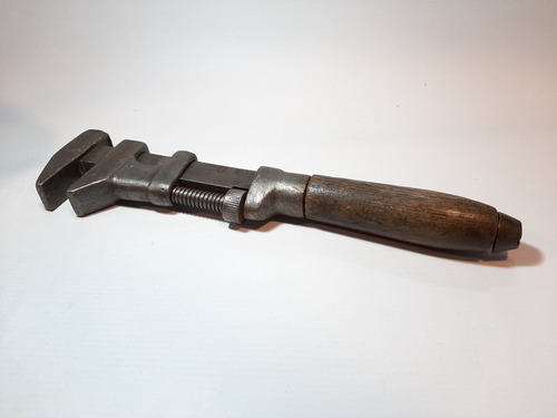 Imagen 6 de 6 de Antigua Llave Francesa Principios De Siglo Funciona Ro 1628