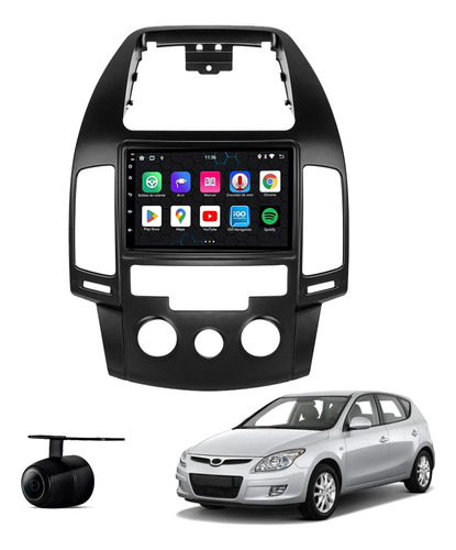 Multimidia I30 2010/2012 Carplay Android Auto 2gb Ram 32gb