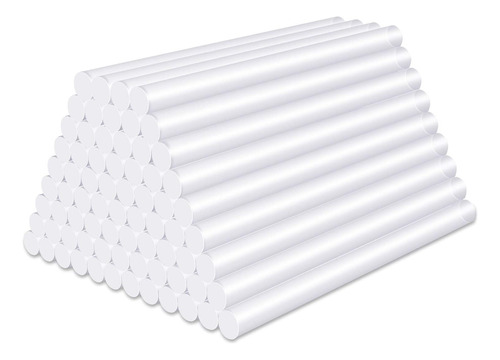 100pcs Silicon Para Pistola 7×270mm Blanco Barra De Silicon