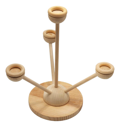 Soporte De Béisbol, Estante De Exhibición De Madera, Mini