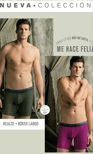 Boxer con realce delantero best sale