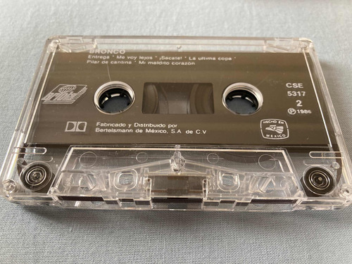 Bronco / Bronco Cassette 1985 Original Impecable (Usado)