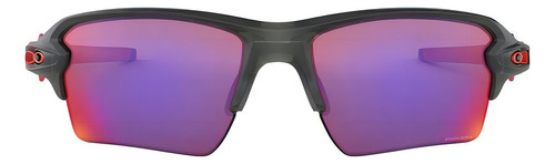 Oakley Flak 2.0 Xi Grey Smoke Prizm Road Color Cinza fosco Cor do bastão de fumaça Cinza fosco Cor da moldura de fumaça Cinza fosco Cor da moldura de fumaça Cinza fosco Fumaça